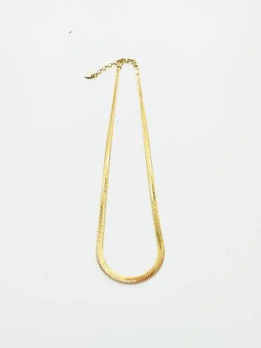 Collier GABY Doré pour ELLE