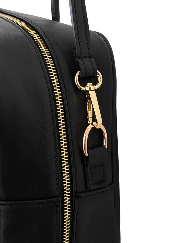 Le sac Dana en agneau noir