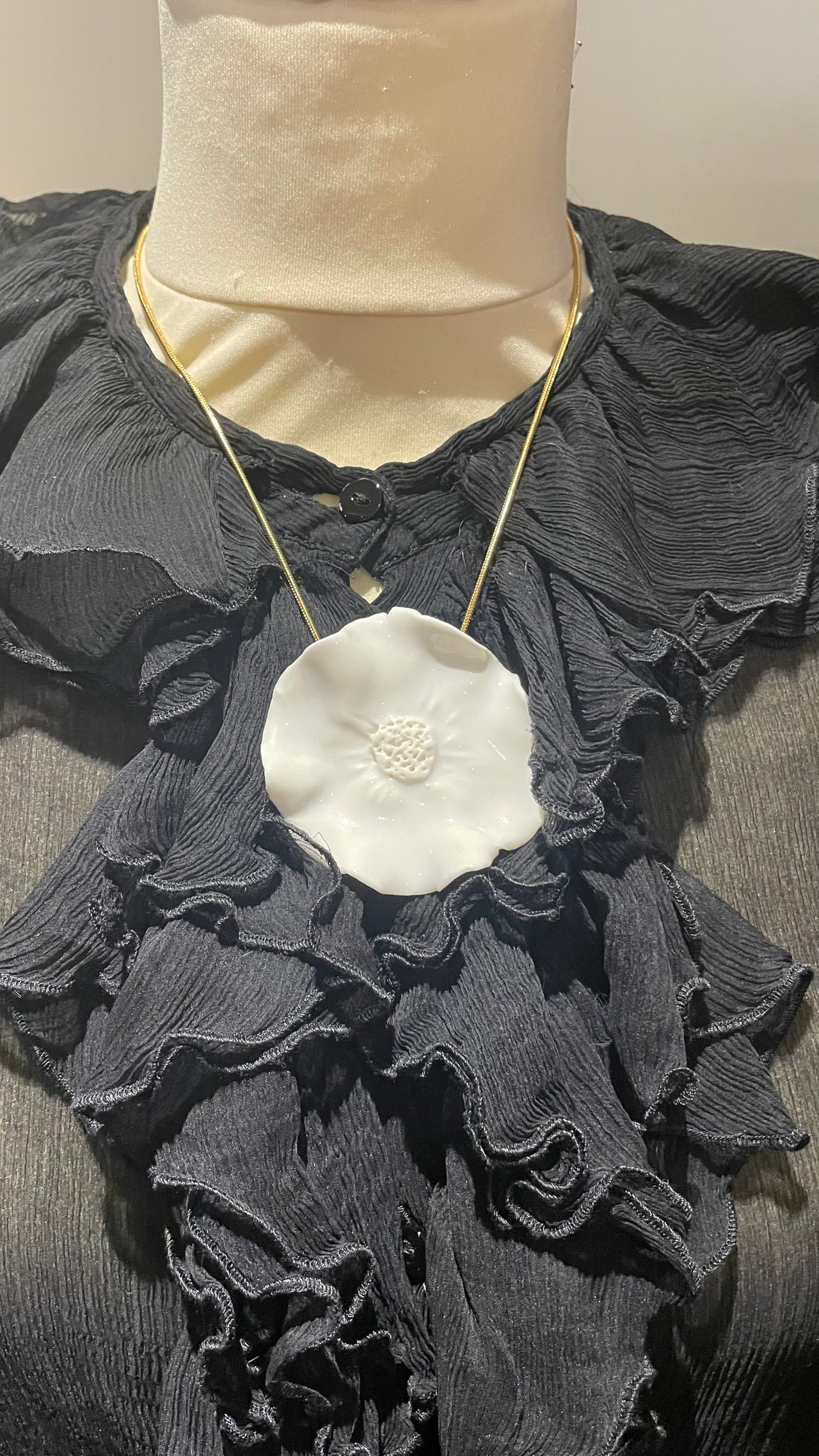Collier Fleur x Porcelaine