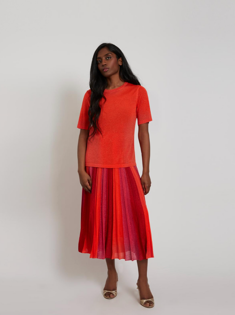 Top en viscose Gala - Coquelicot