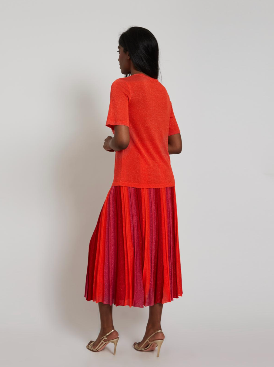 Top en viscose Gala - Coquelicot
