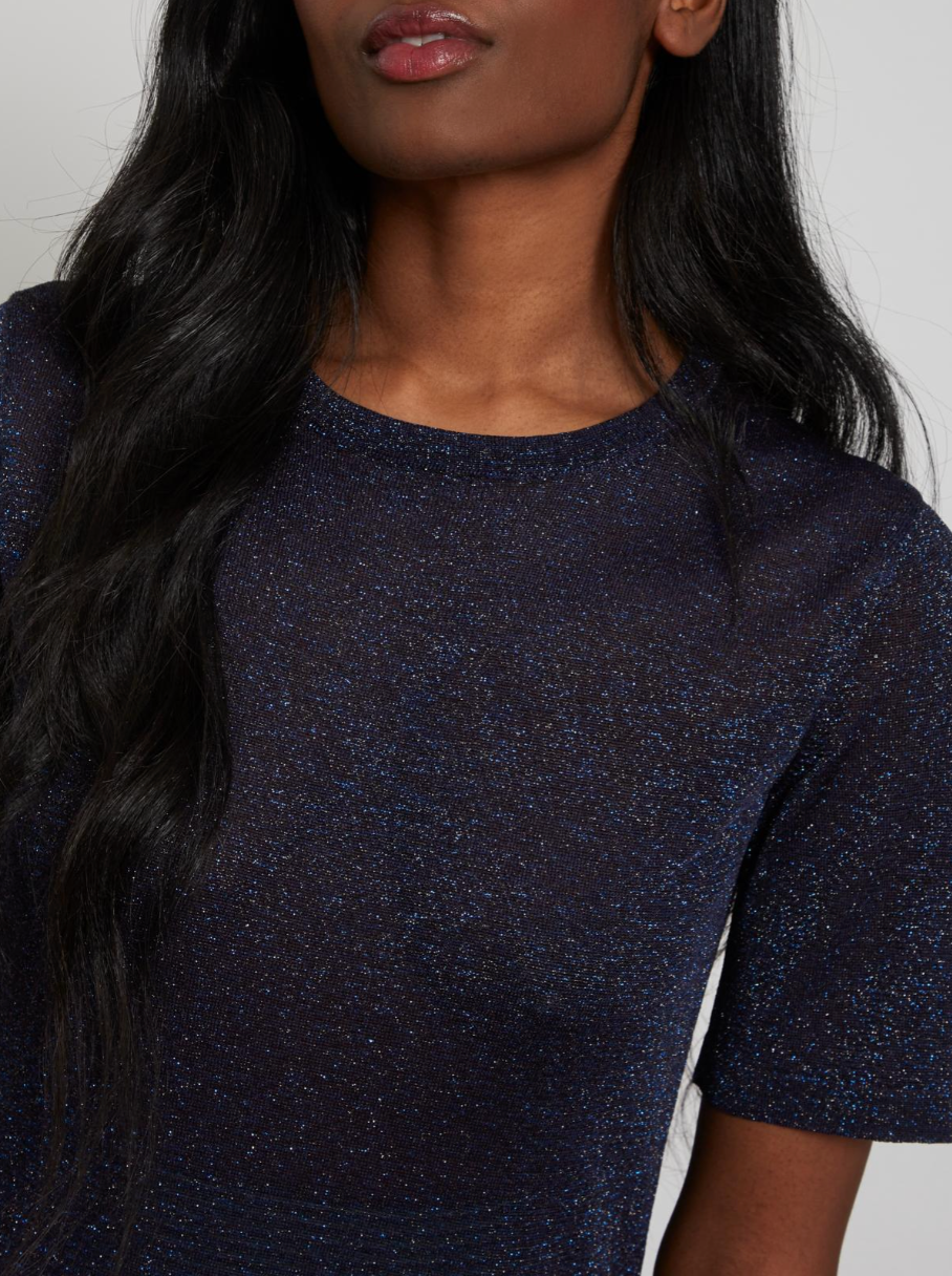 Top en viscose Gala - Bleu nuit