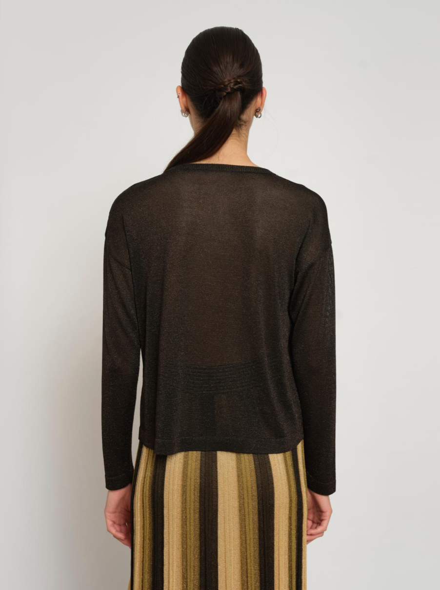 Cardigan en viscose Gala - Marron foncé