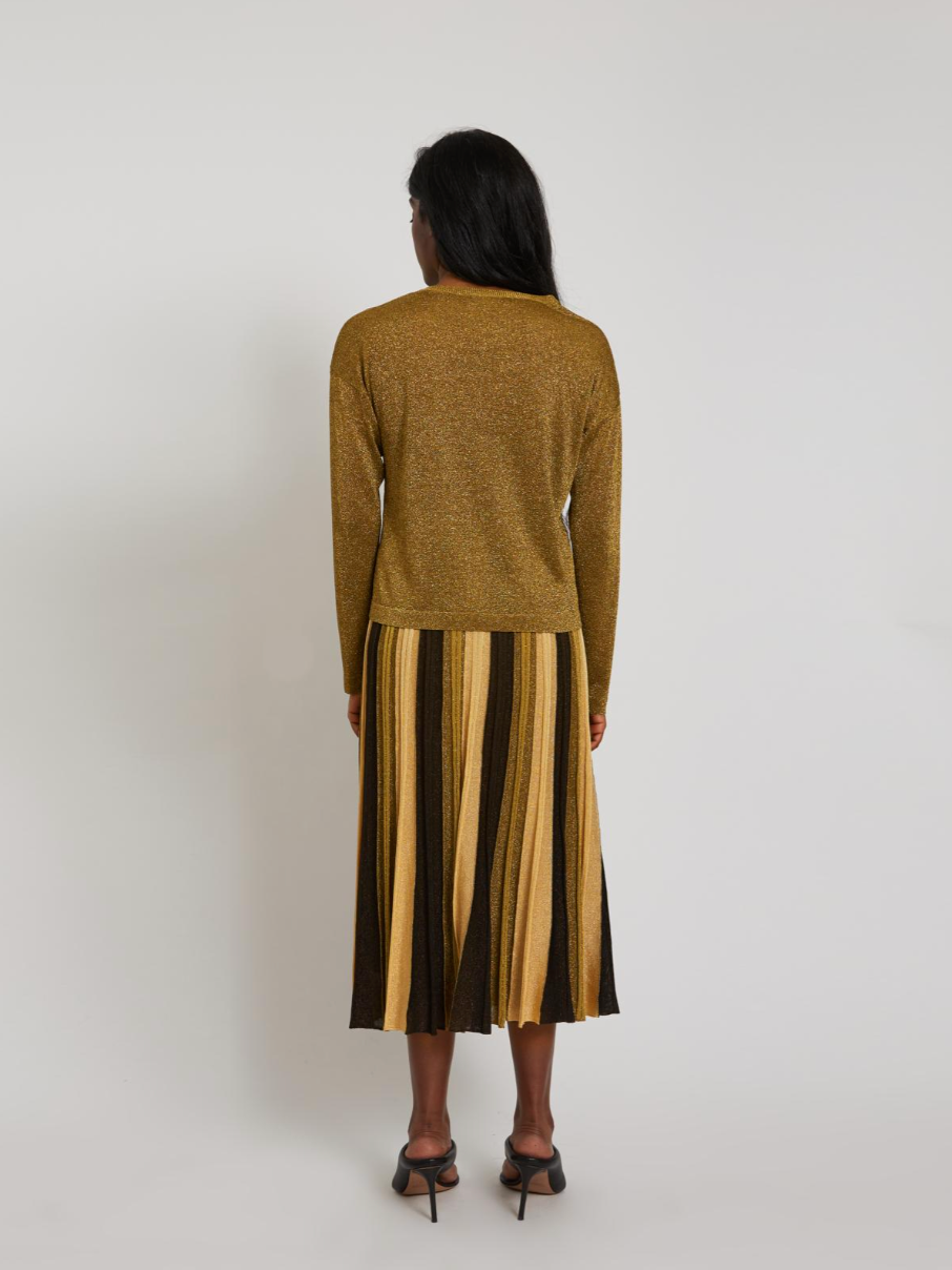 Cardigan en viscose Gala - Or chiné