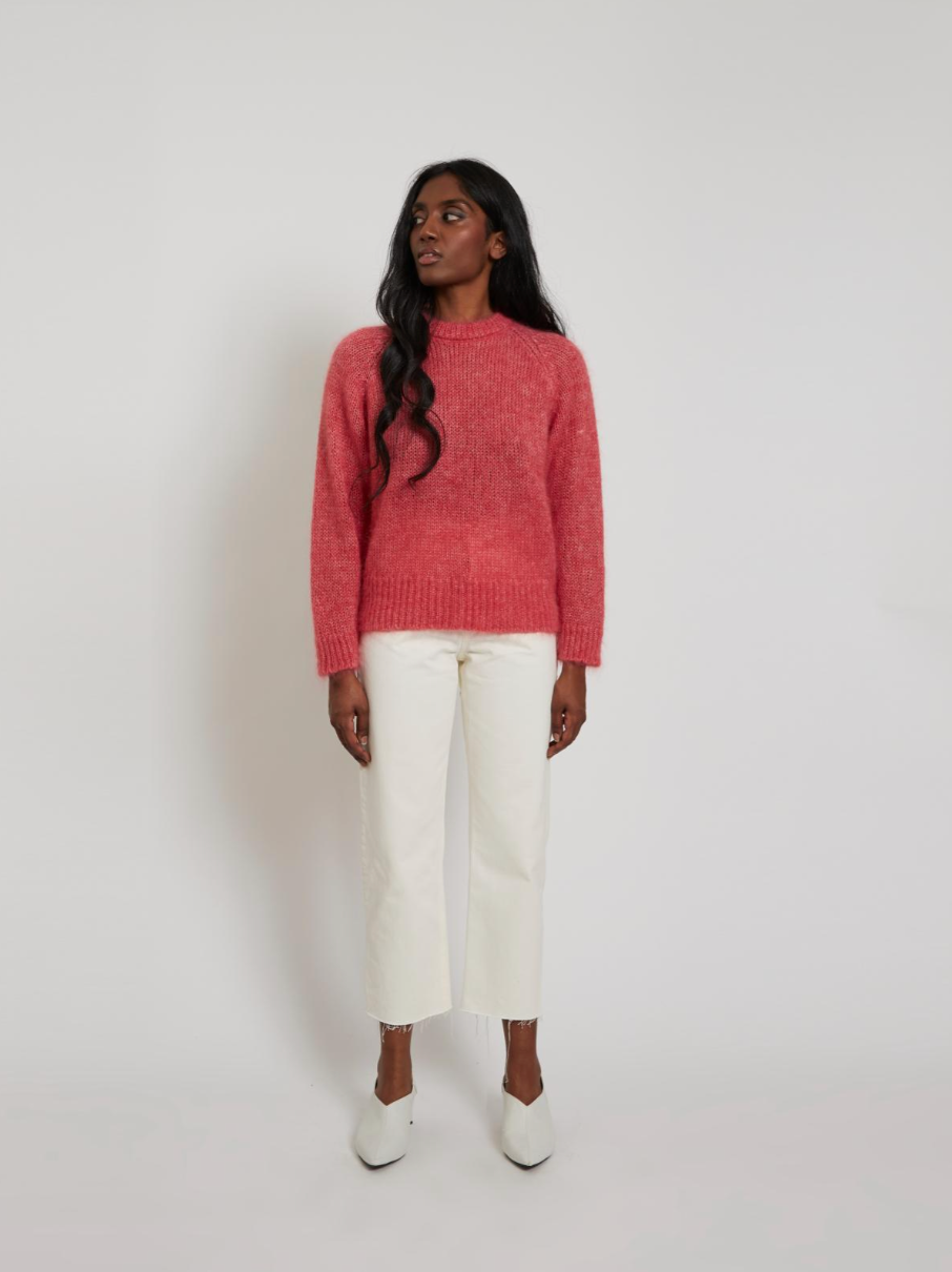 Pull en Mohair Boréales | Fraise
