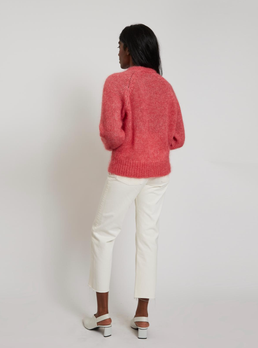 Pull en Mohair Boréales | Fraise