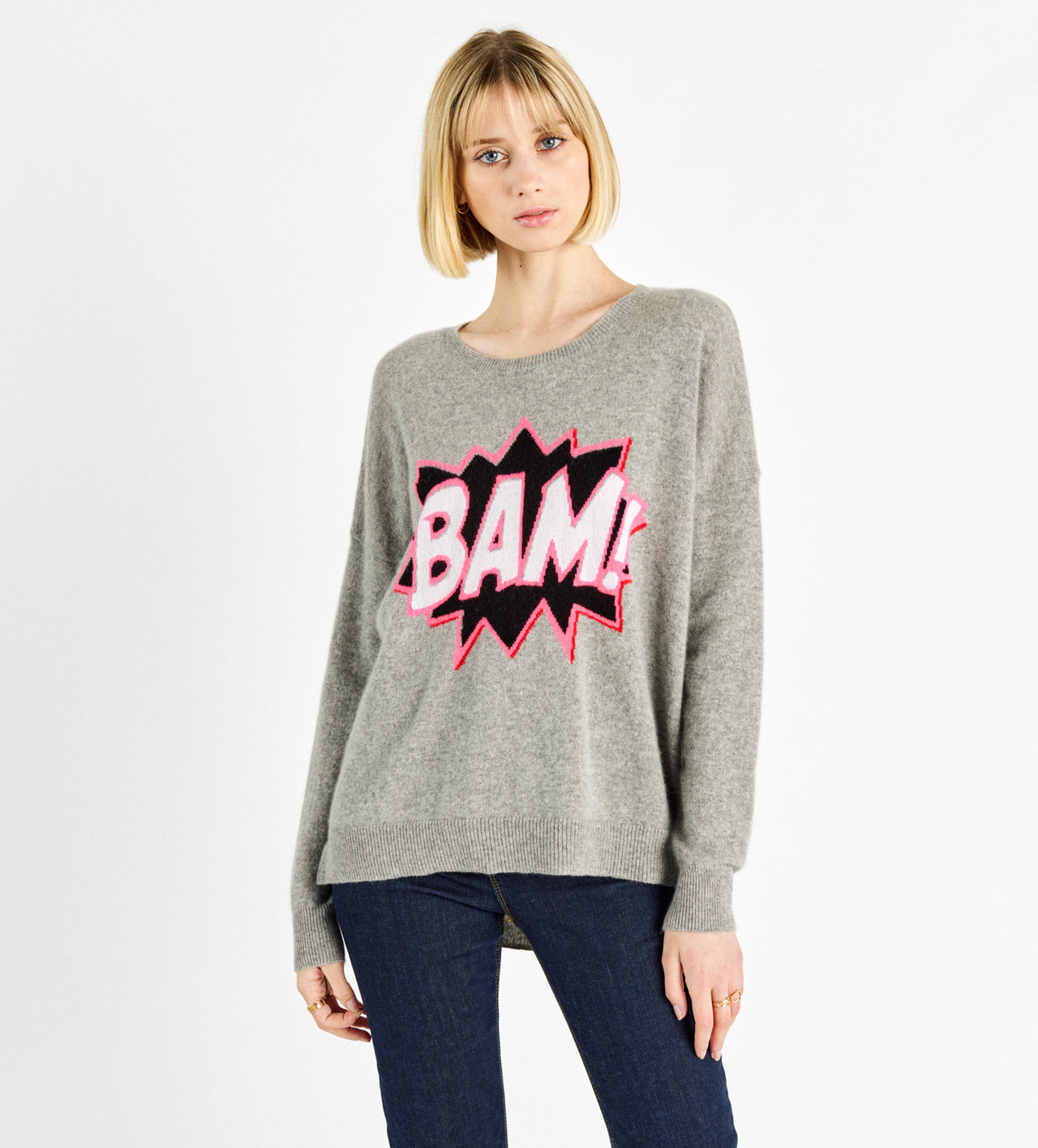 BAM - Pull Cachemire Femme