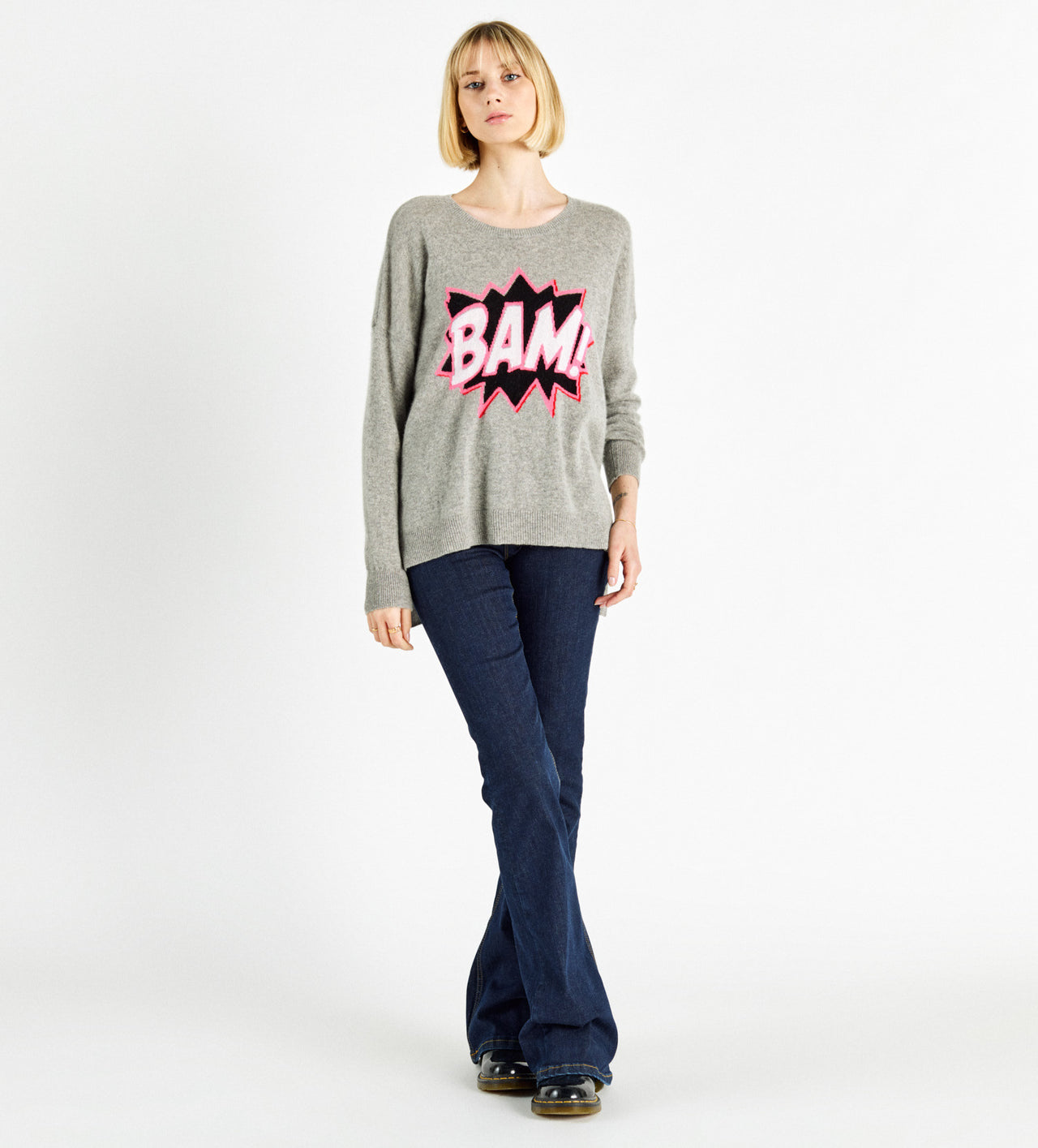 BAM - Pull Cachemire Femme