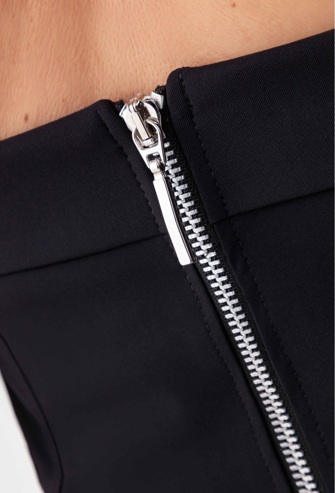 Bustier Camille noir en jersey technique