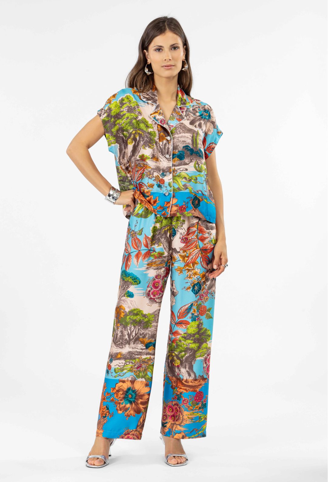 Chemise manches courtes Bailey en twill