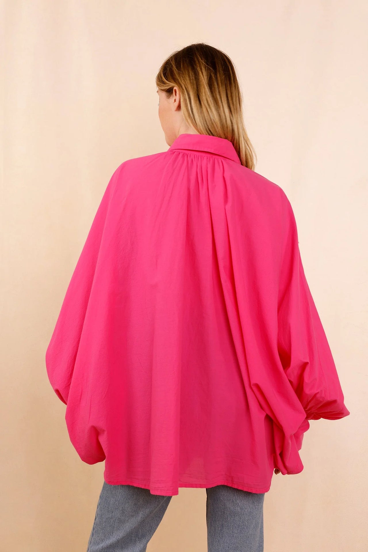 Chemise SATCHI - rose - 100 % Voile de coton