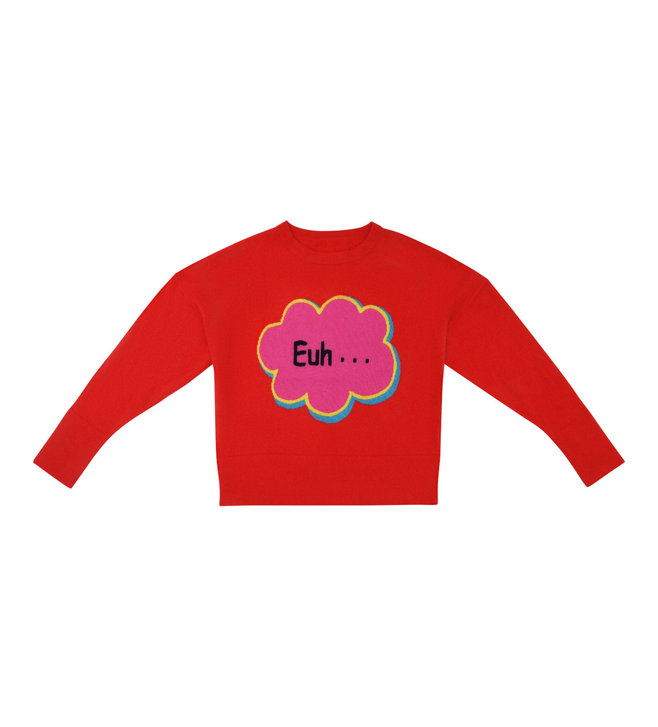 EUH... - Pull Cachemire Femme | Rouge