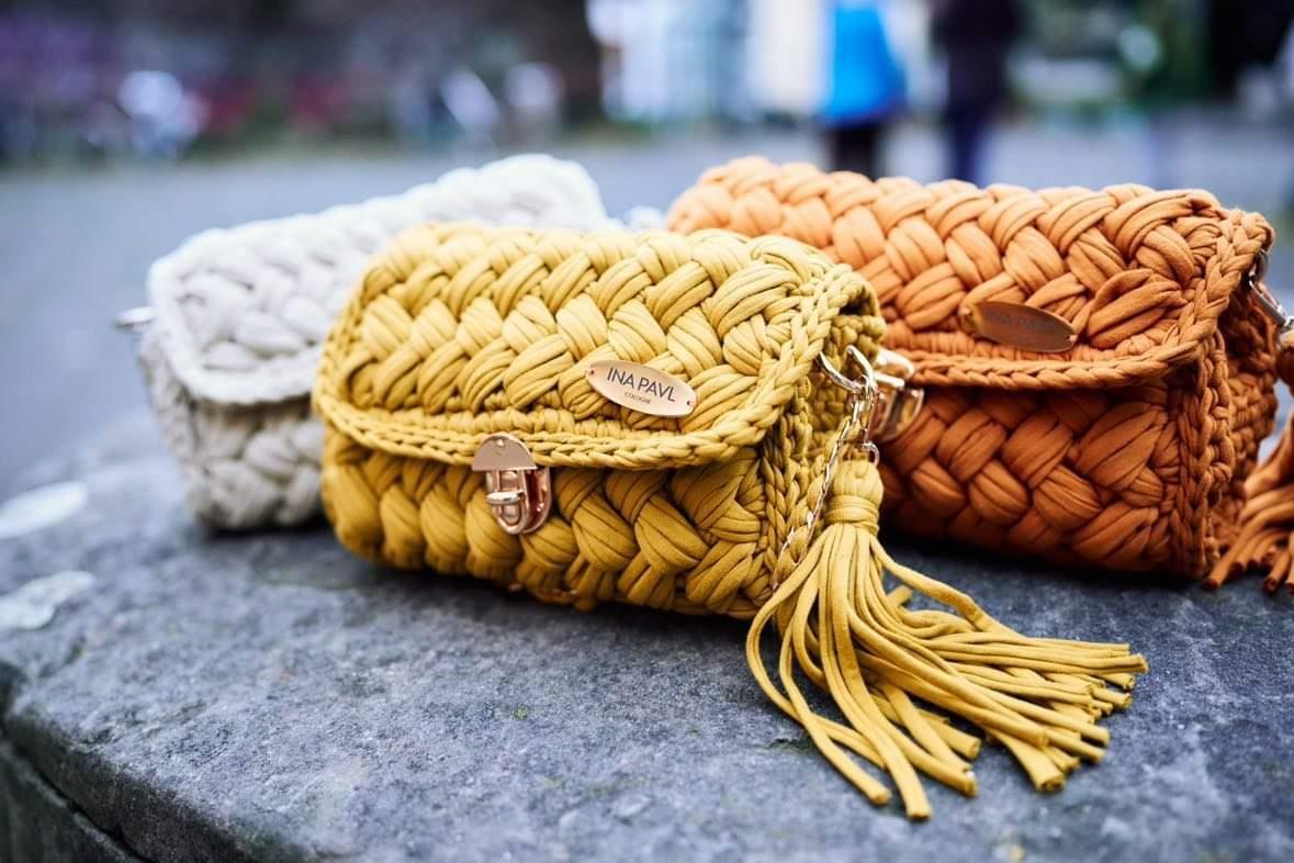 Annette — Sac en coton recyclé tissé à la main