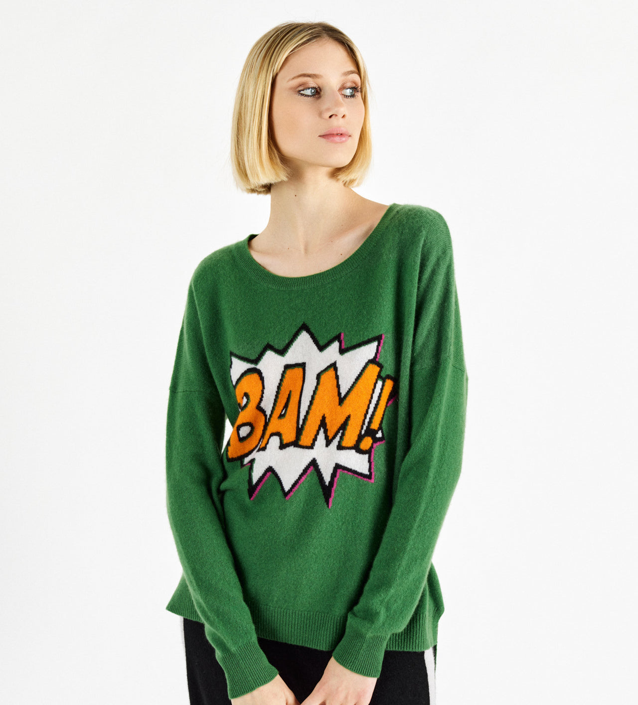 BAM - Pull Cachemire Femme