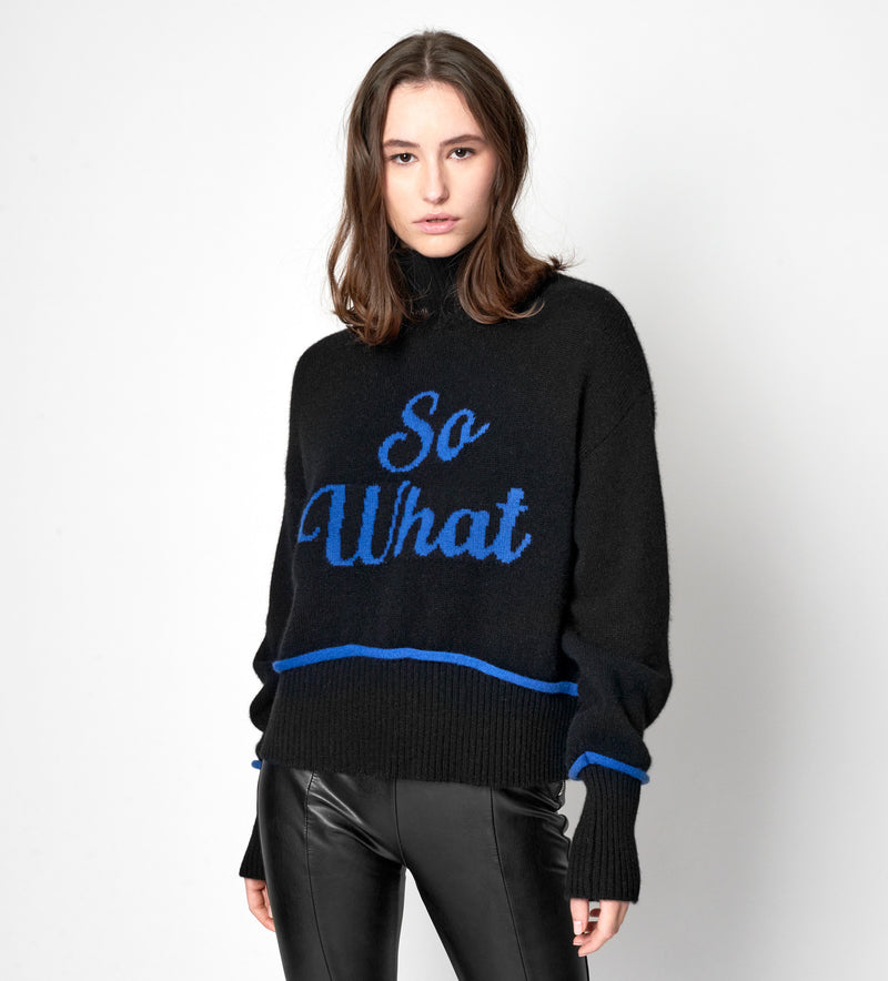SO WHAT ? - Pull Cachemire Femme