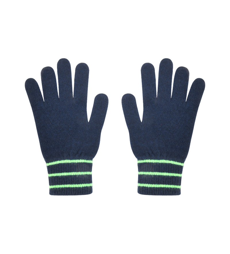 Gants Cachemire - SINEAD - Bleu marine