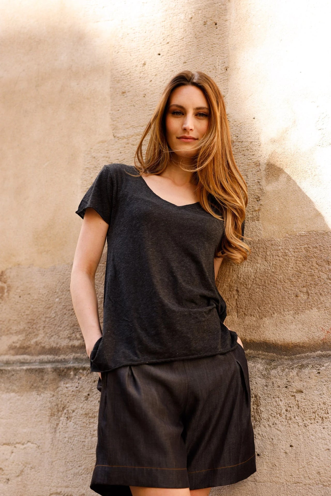 T-shirt MADISON gris - Col V