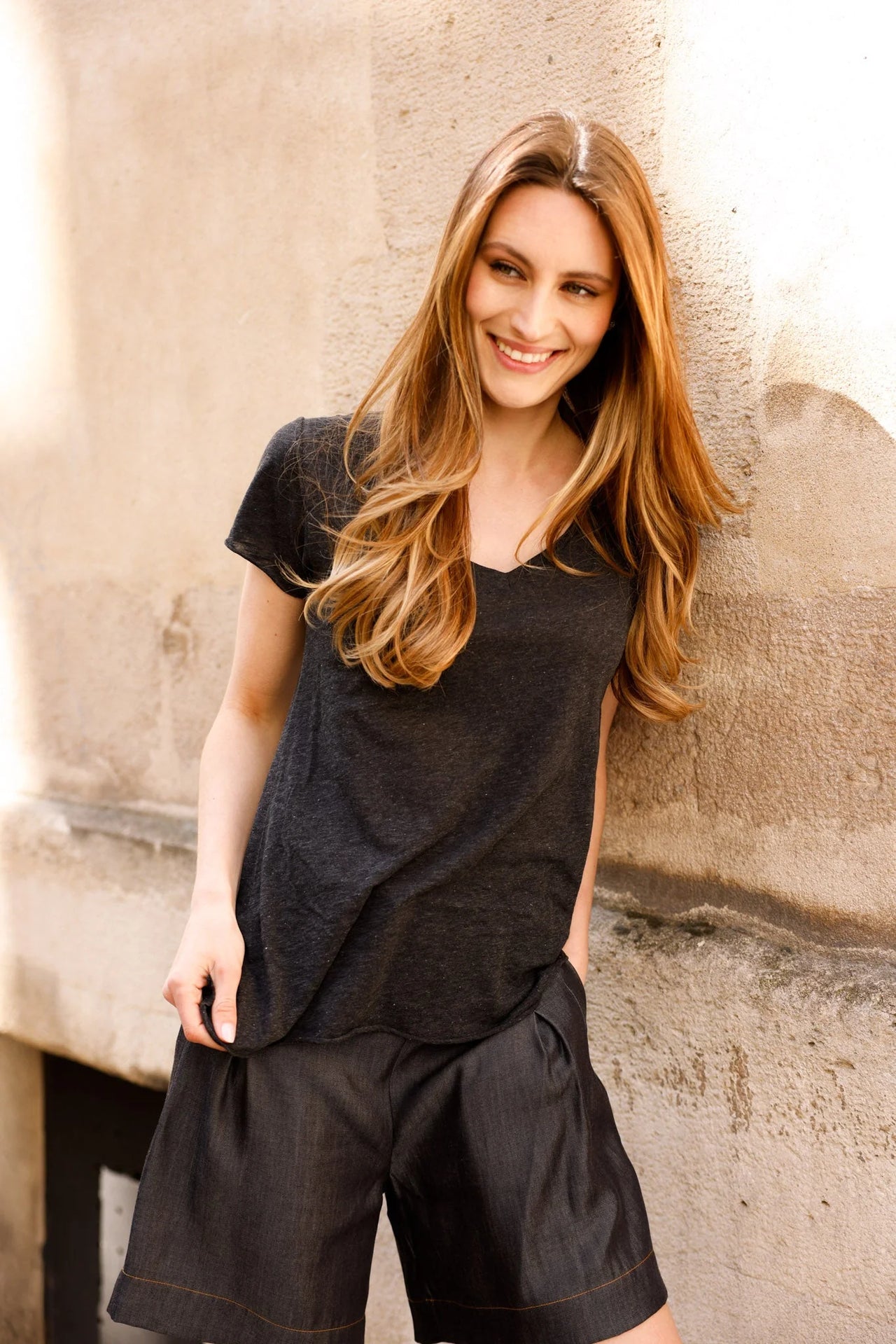 T-shirt MADISON gris - Col V