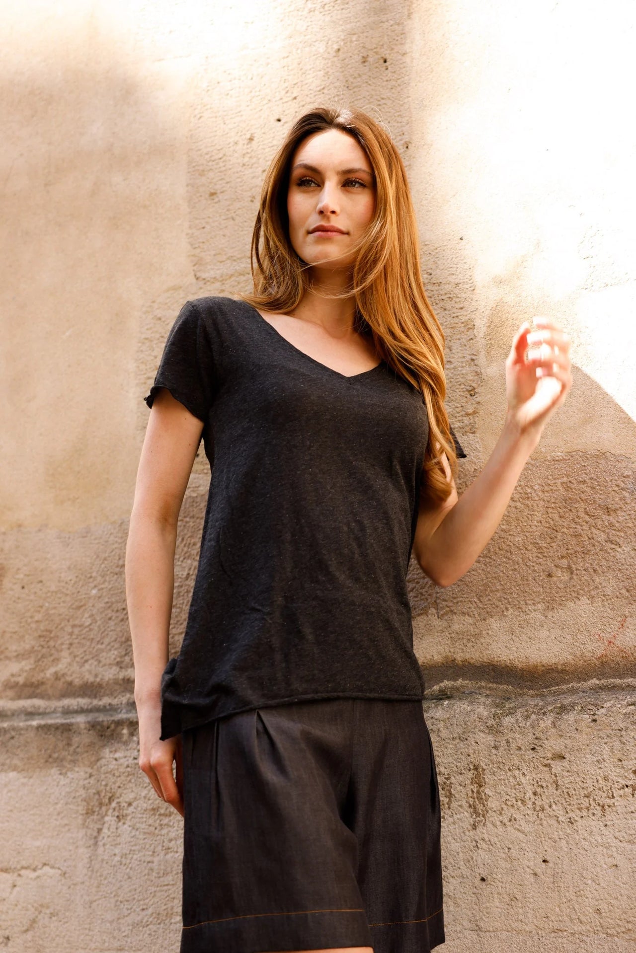 T-shirt MADISON gris - Col V